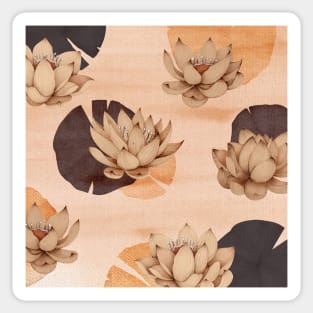 lotus flowers Sticker